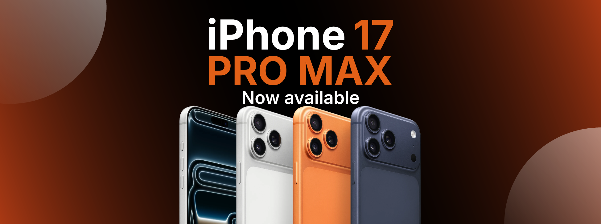 iPhone 17 Pro Max is al te koop bij iServices