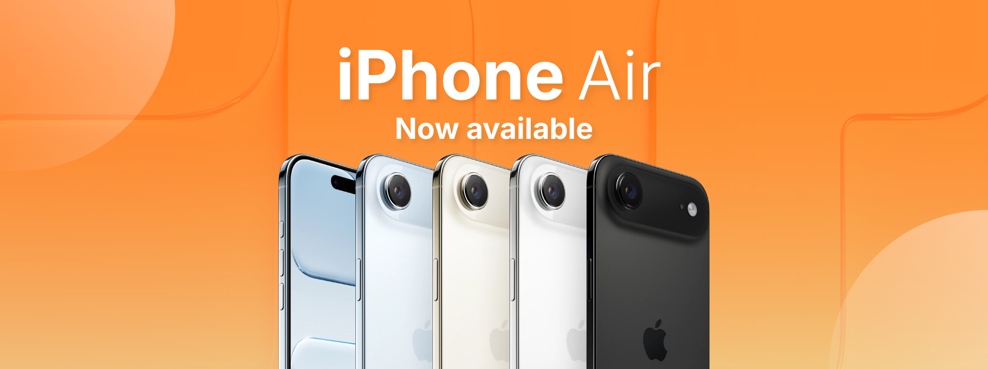 Nieuw: iPhone Air is nu verkrijgbaar bij iServices!