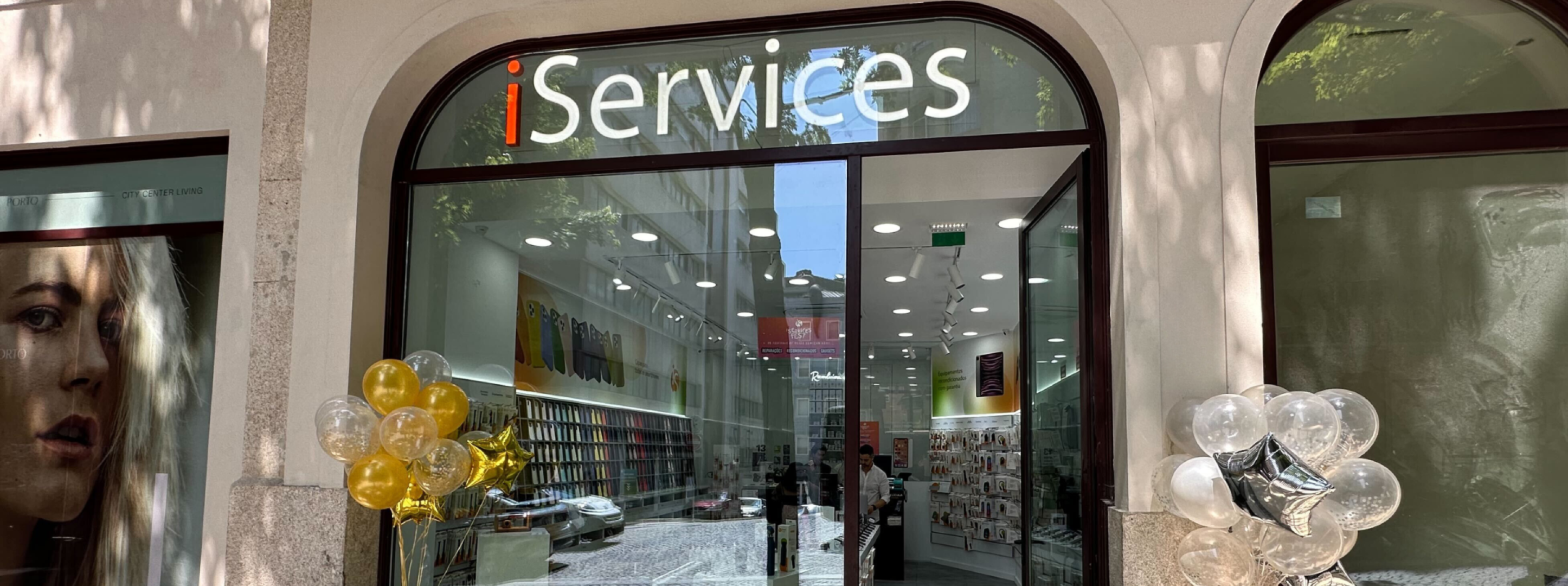 iServices opent winkel aan de Rua de Sá da Bandeira, in Porto