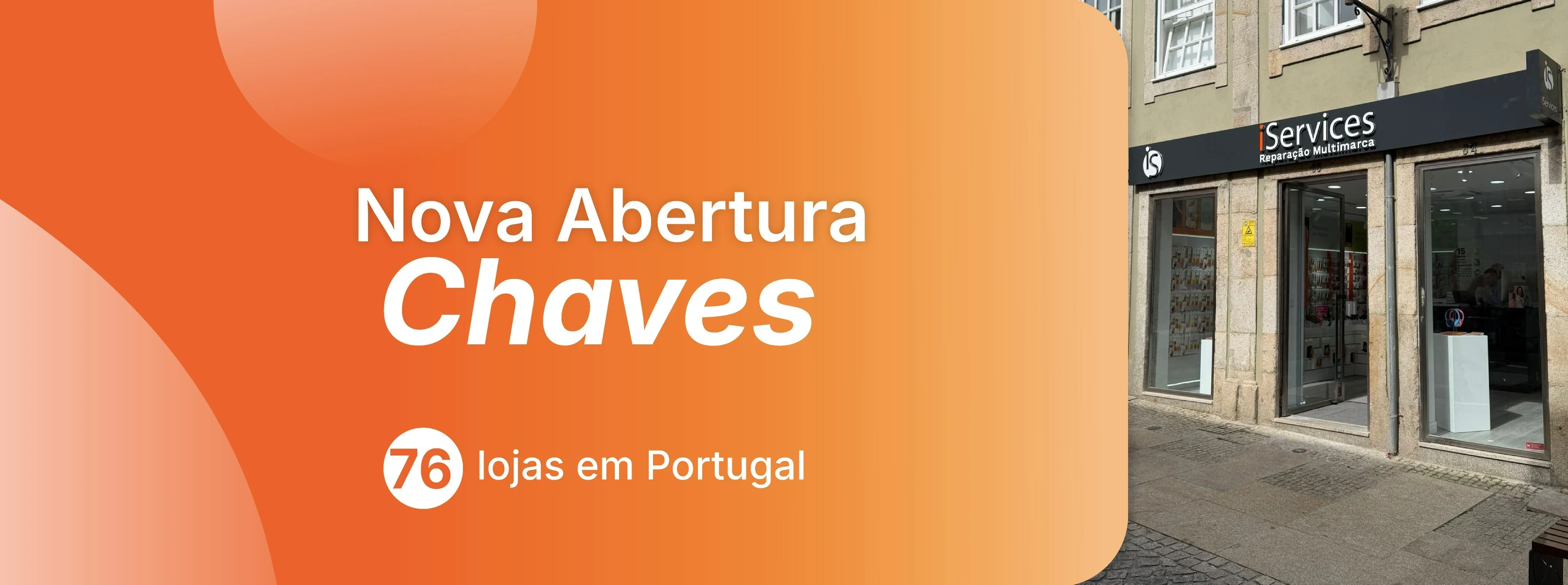 La ville de Chaves a désormais une boutique iServices.