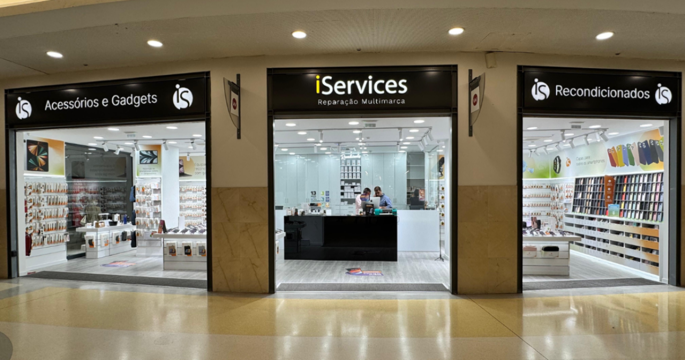 Le magasin iServices Santarém a déjà ouvert ses portes chez W Shopping