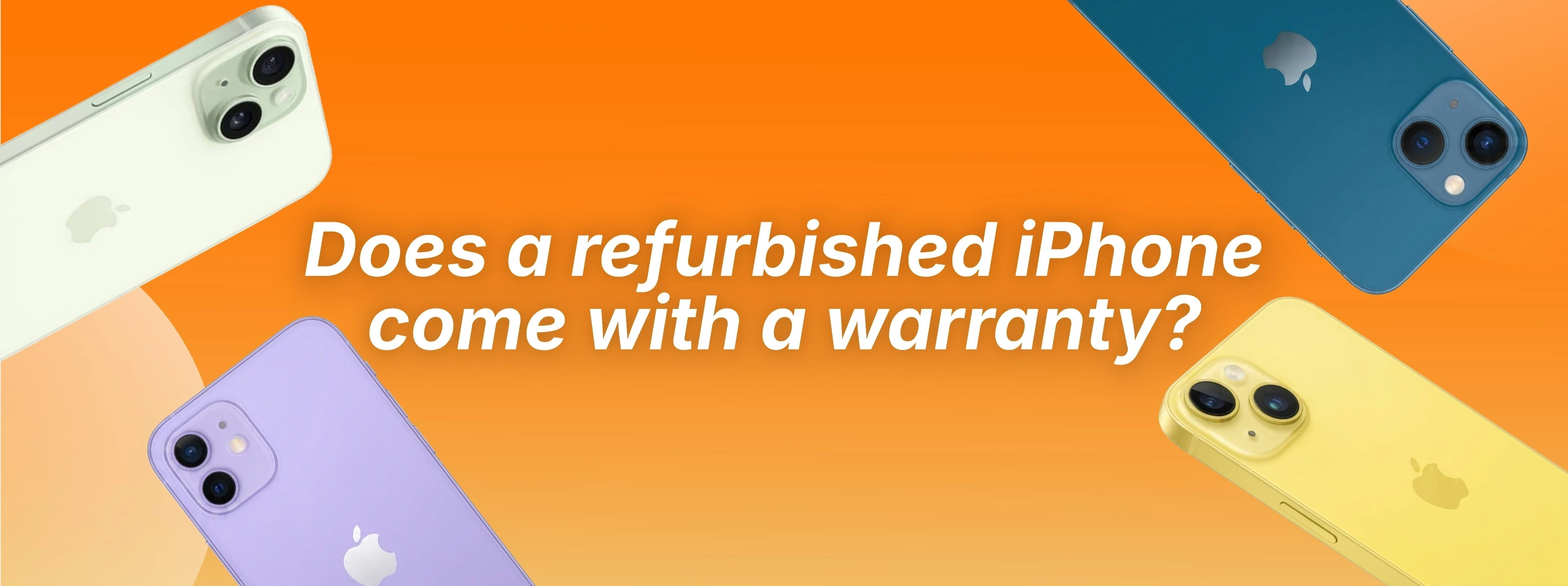 Un iPhone reconditionné est-il vendu avec une garantie ?