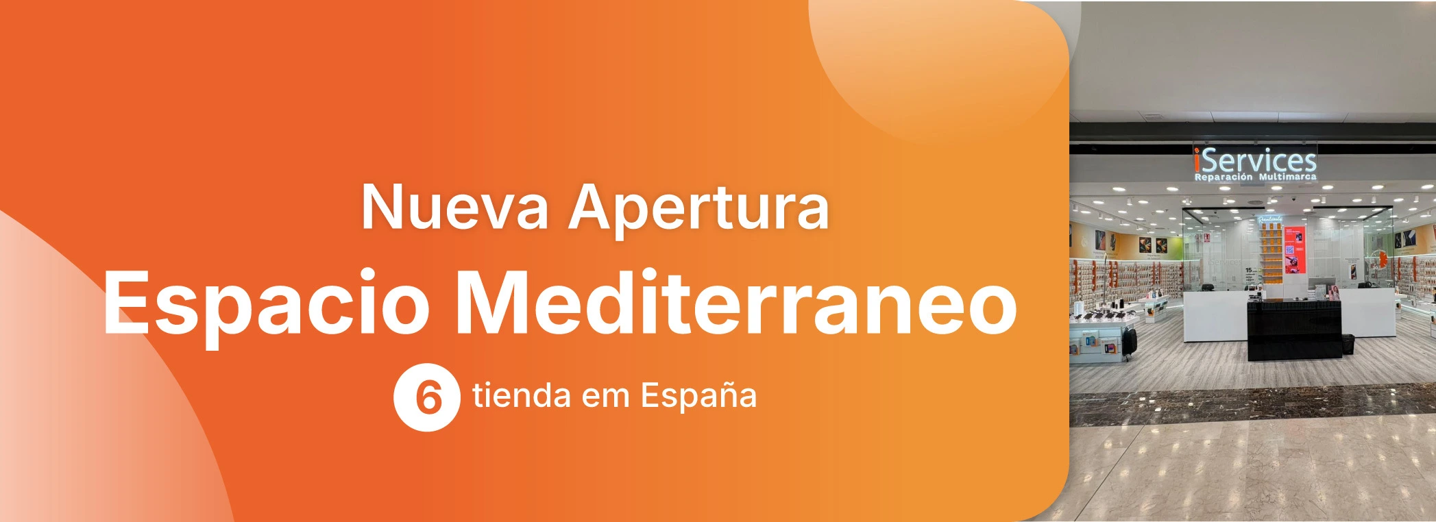 iServices opent een nieuwe winkel in Murcia, in Espacio Mediterráneo