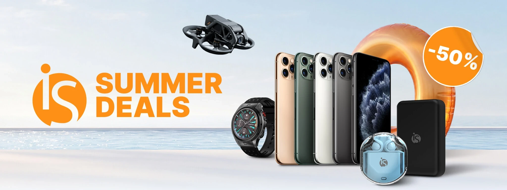 Summer Deals iServices: kortingen tot 50% op technologie