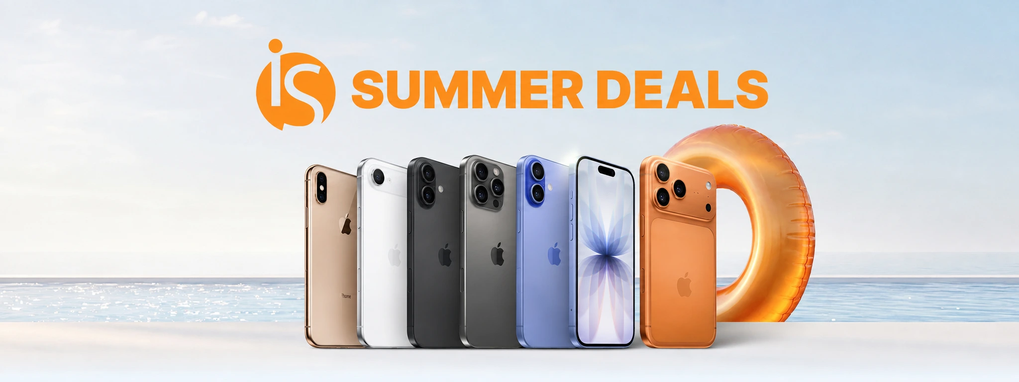 Zomeraanbiedingen iServices: iPhones in de aanbieding